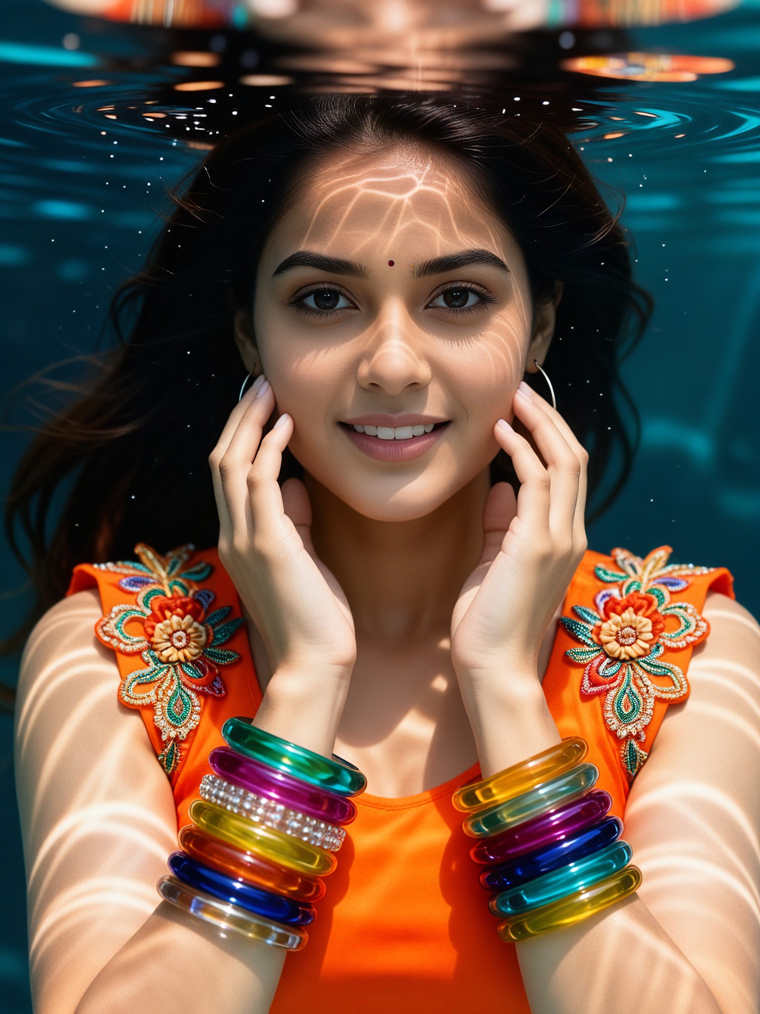 Orange Aqua Pop image