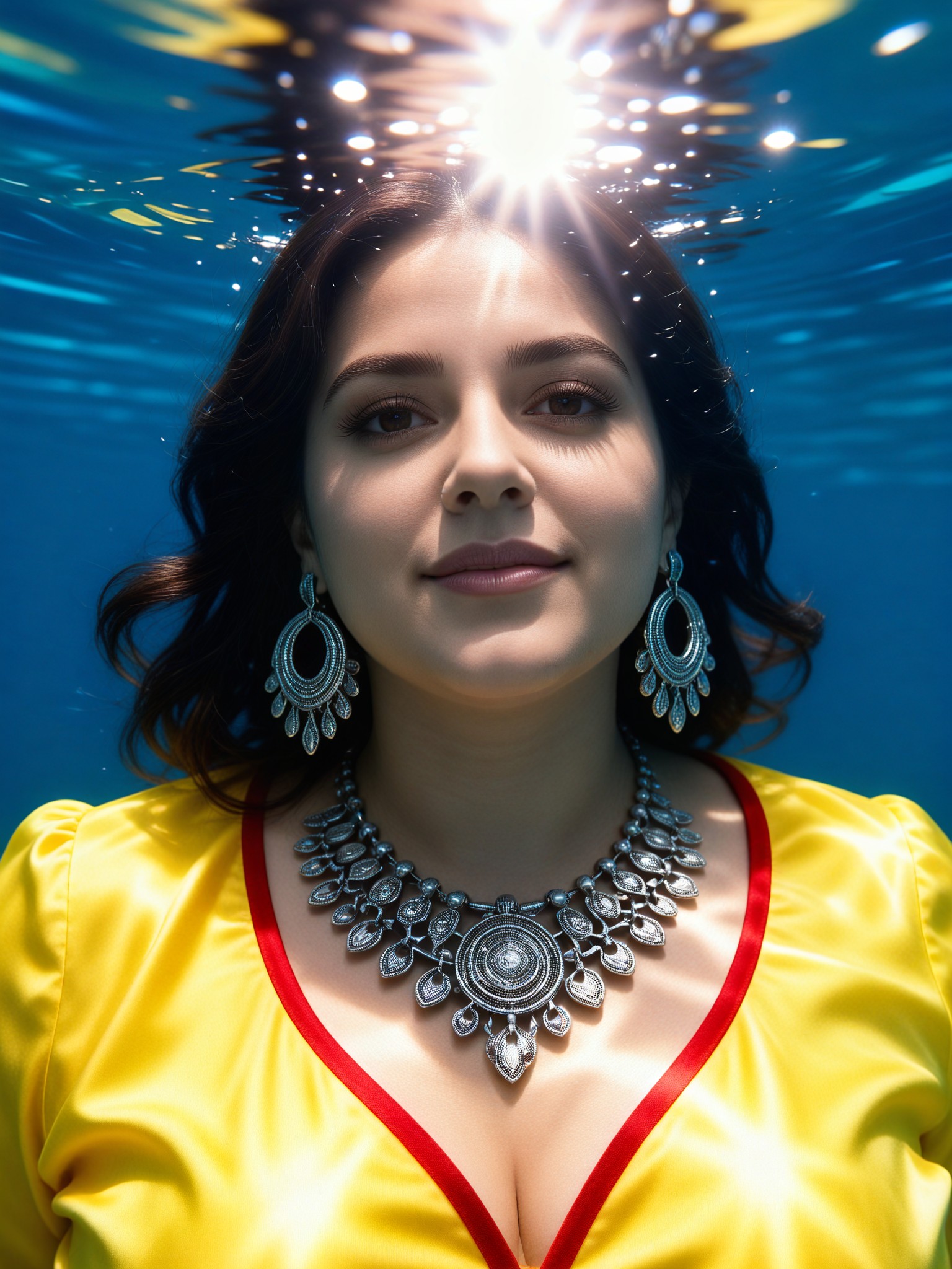 Yellow Silver Contrast image