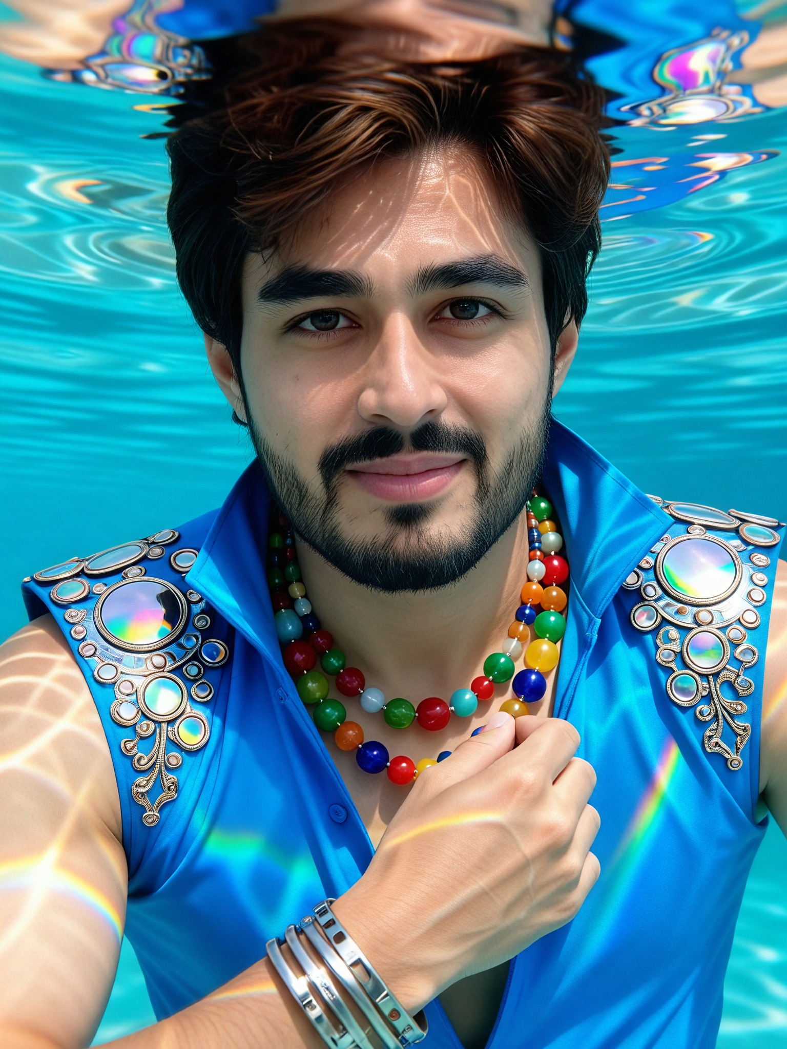 Mirror Mosaic Aqua image