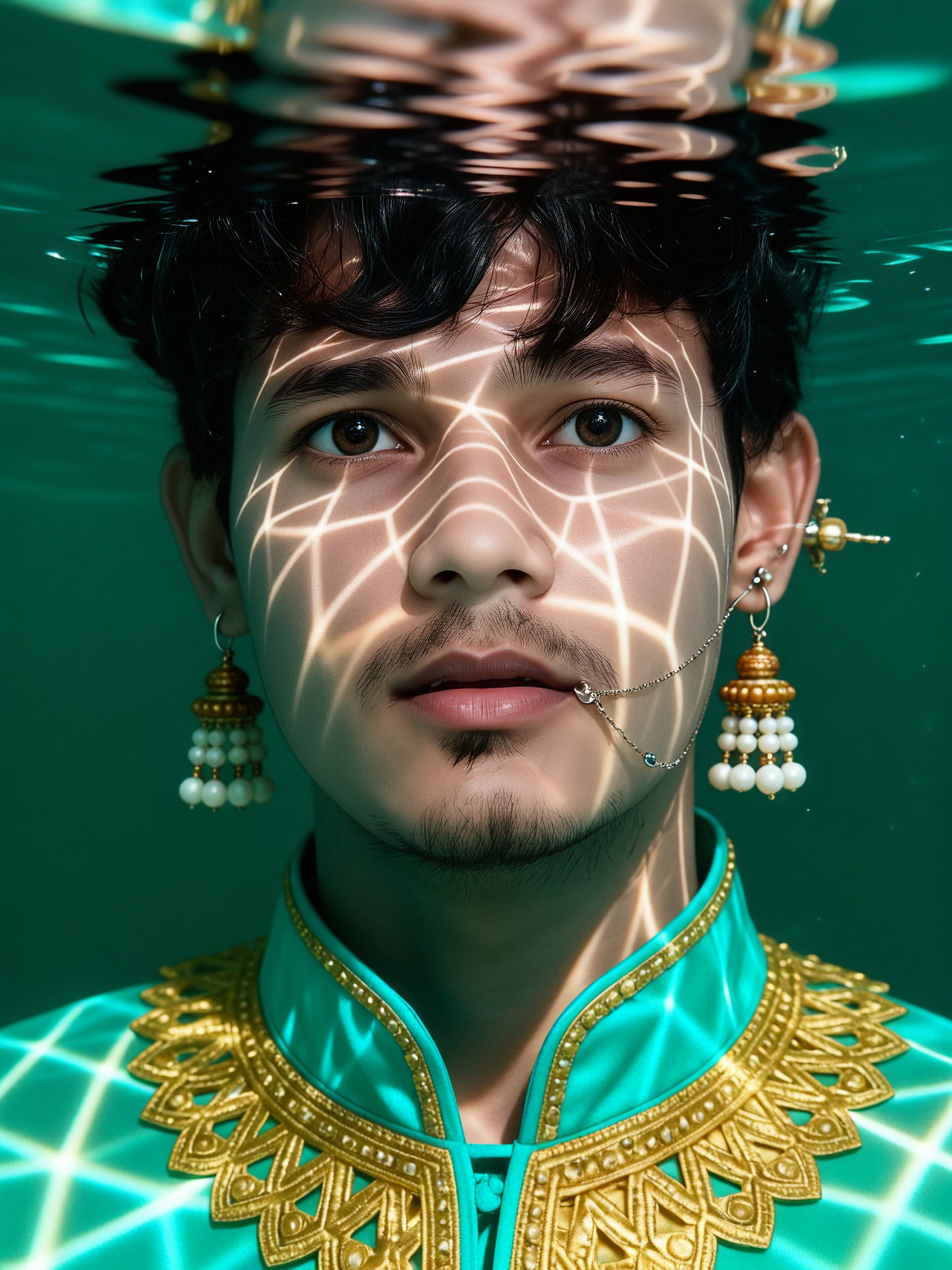 Turquoise Gota Mystery image