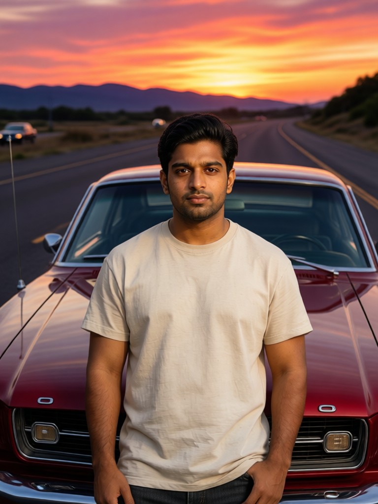 Vintage Mustang Road image