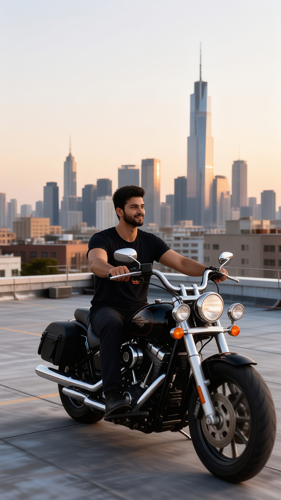 Skyline Night Rider image