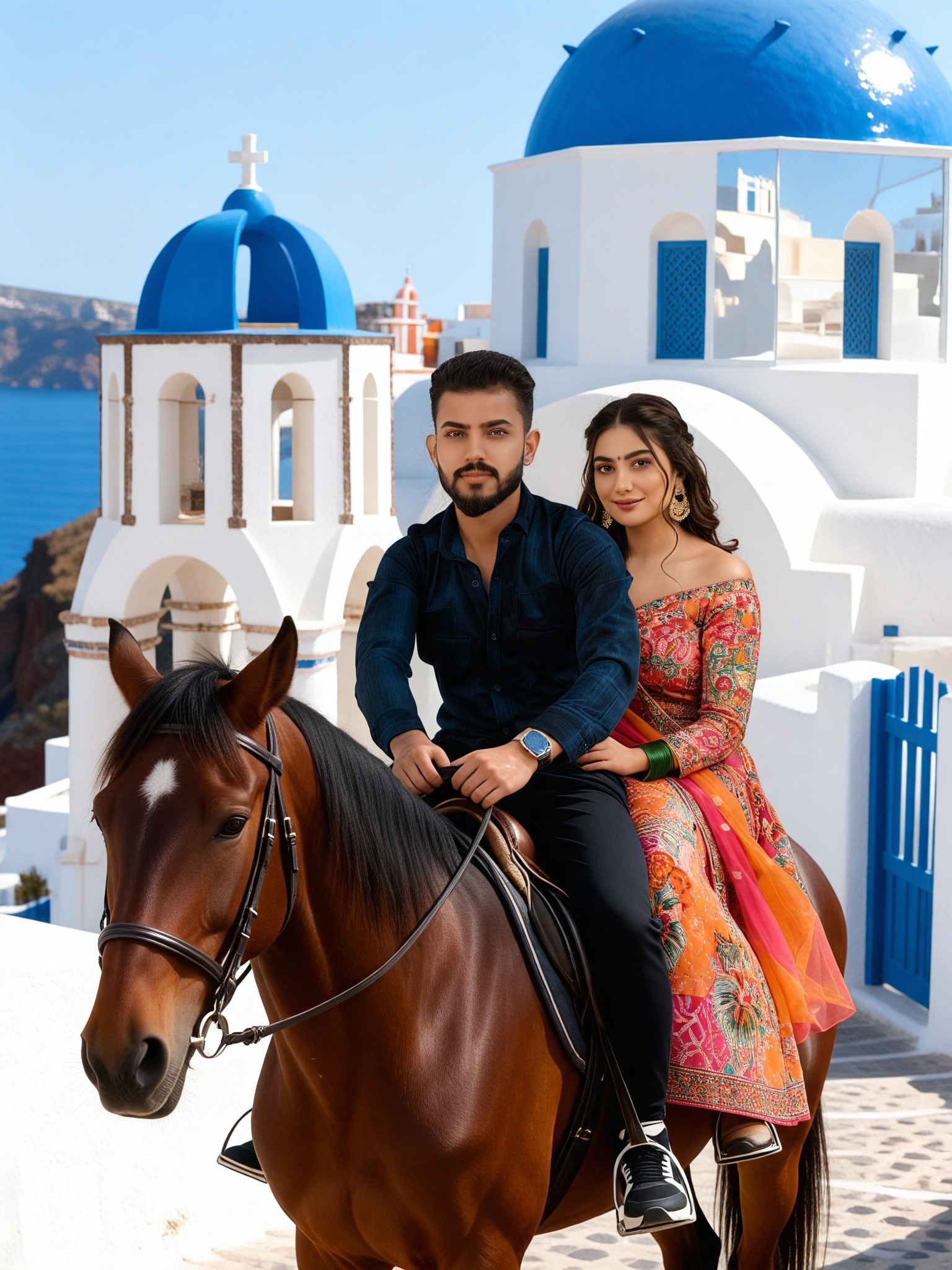 Santorini Style Sea image