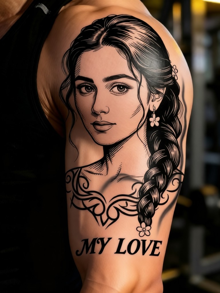Tattoo your lover+lettered version image