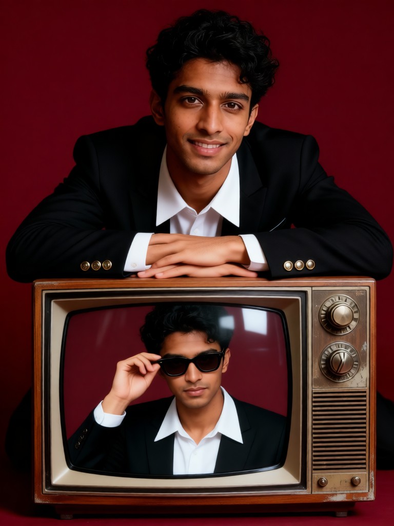 Taking a photo with the TV-Man6 image