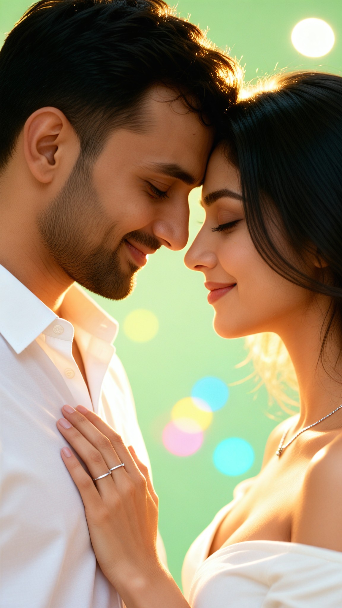 Dreamy Couple - Green image