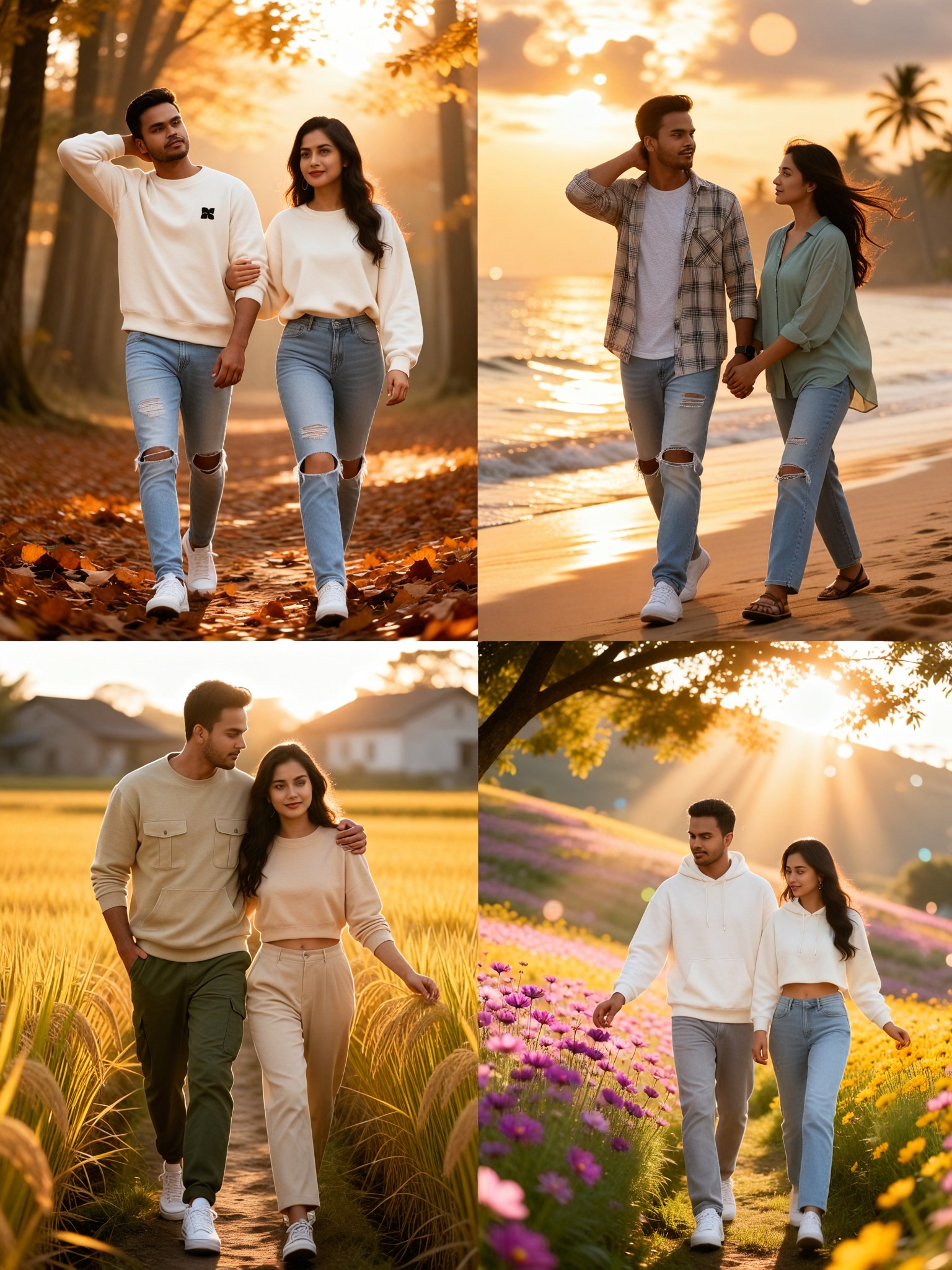 Couples taking a walk image