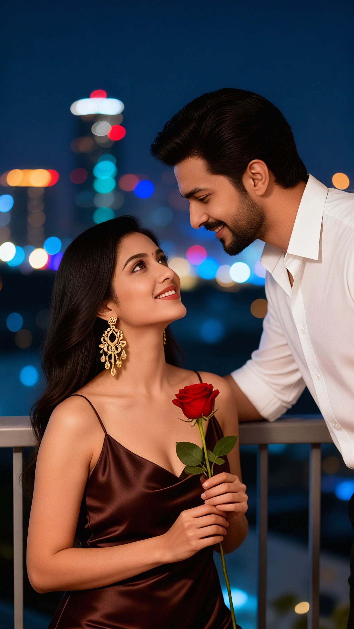 Nighttime Rose Couple - p2 image