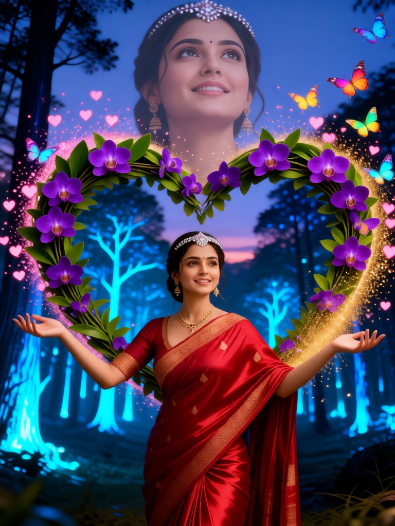 Neon Wings Fantasy image