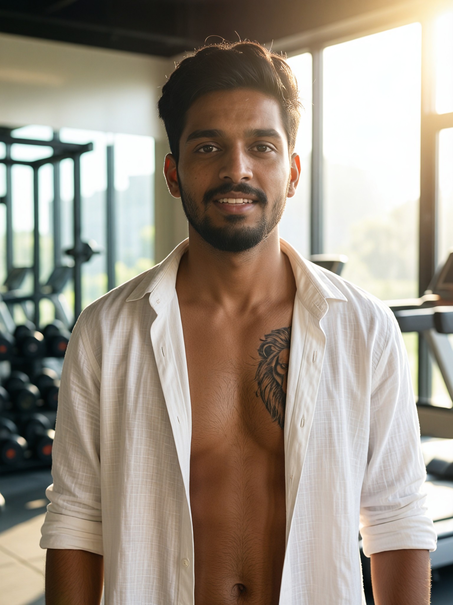 Daily Open Shirt Lion image