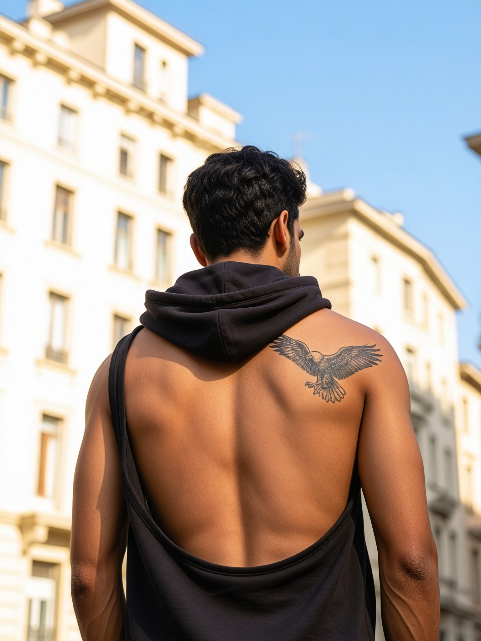 Daily Hoodie Back Eagle image