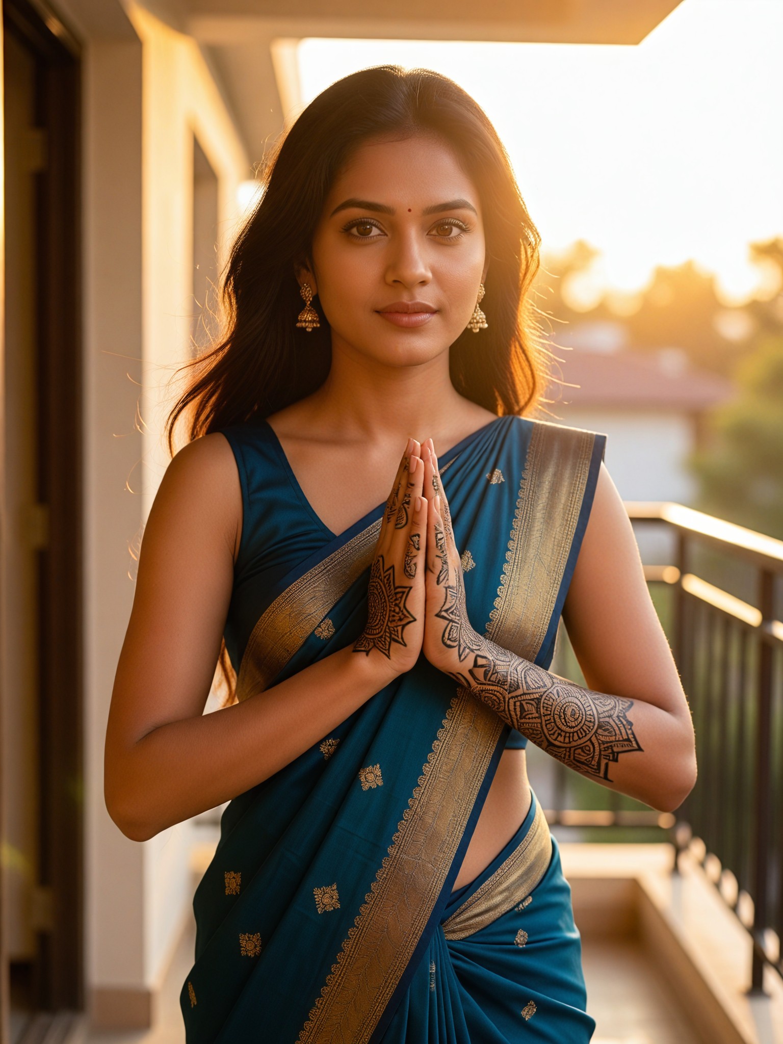 Traditional Saree Mandala image