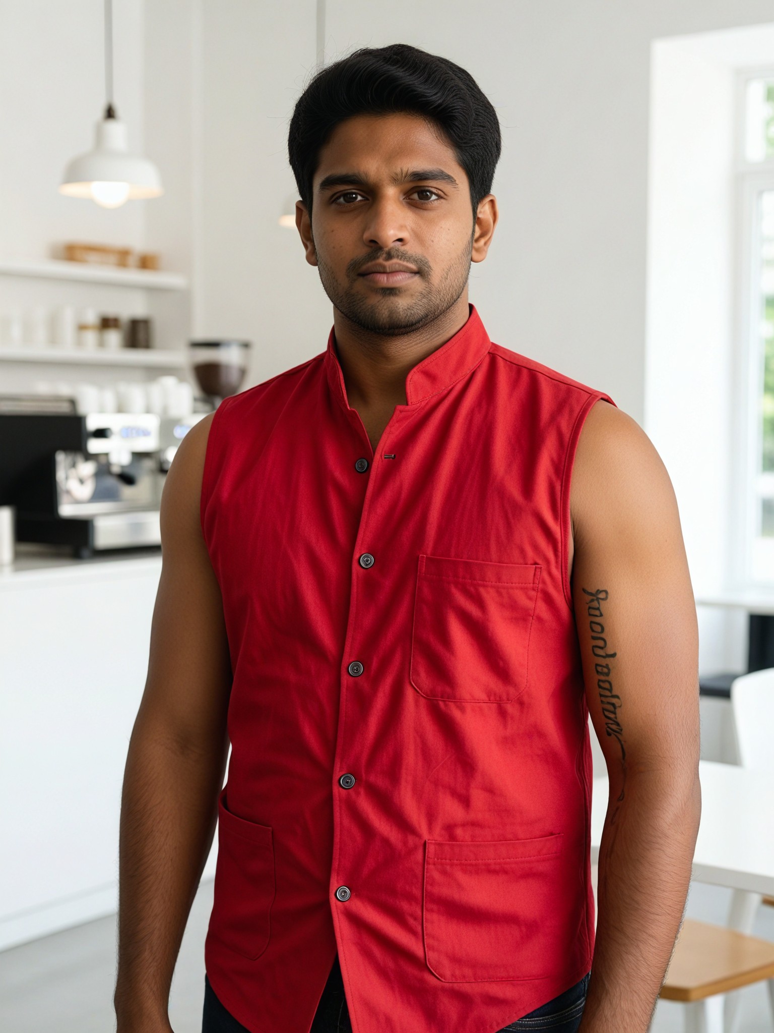 Traditional Saffron Bicep Text image