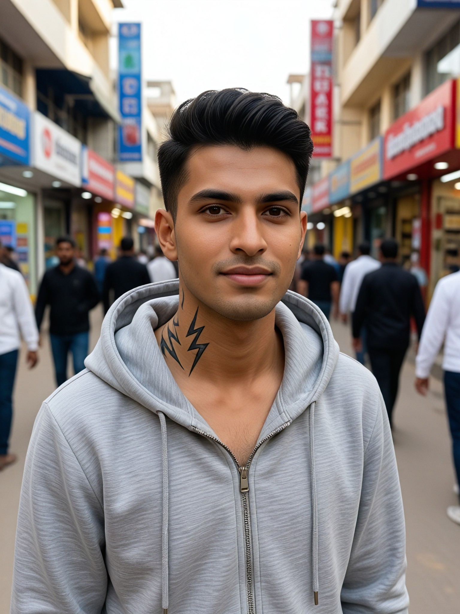 Daily Hoodie Neck Flash image