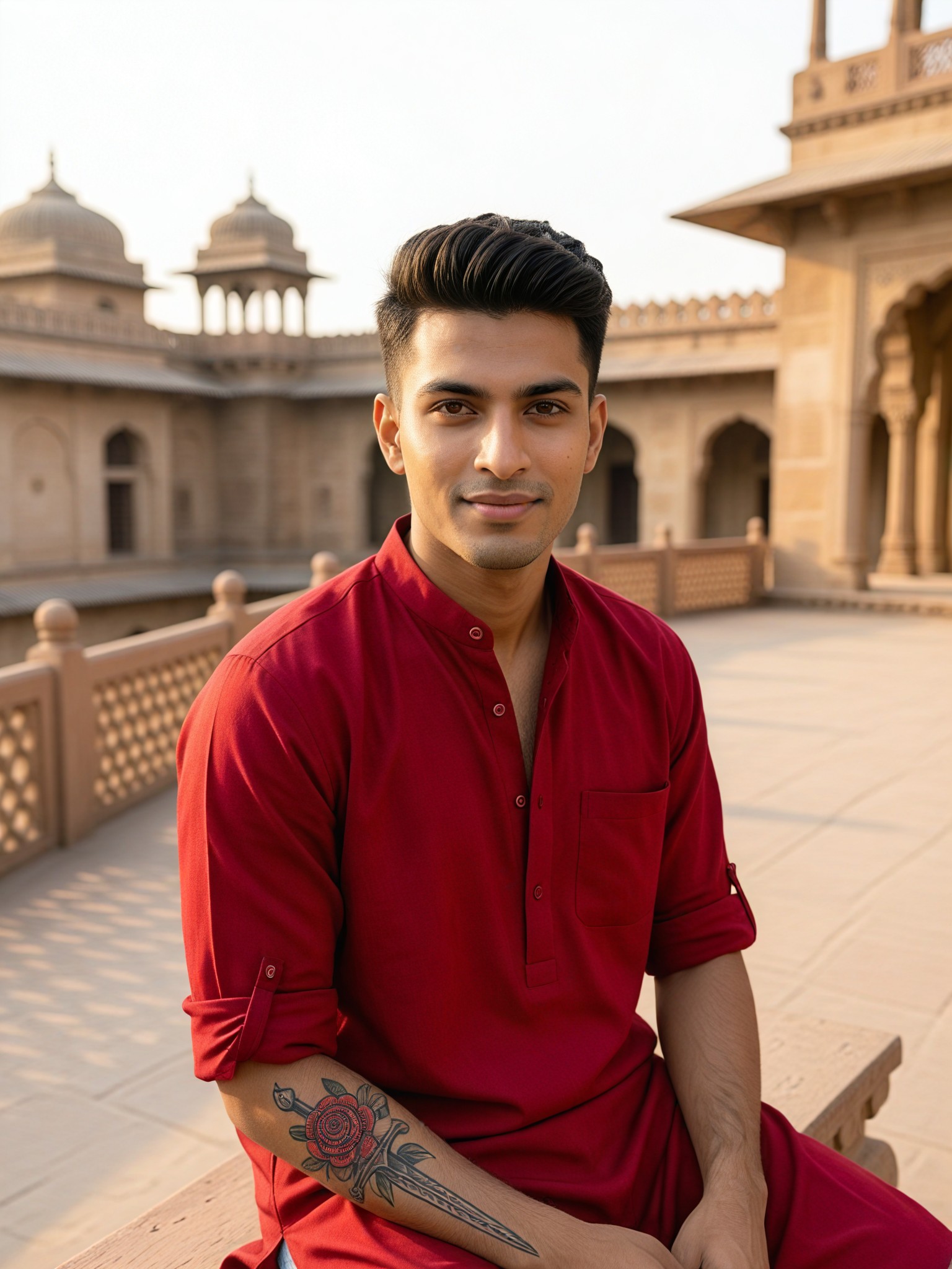 Traditional Sword Rose Arm image