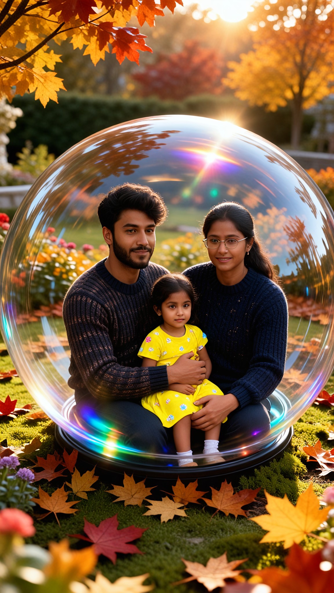 Bubble Autumn Family image