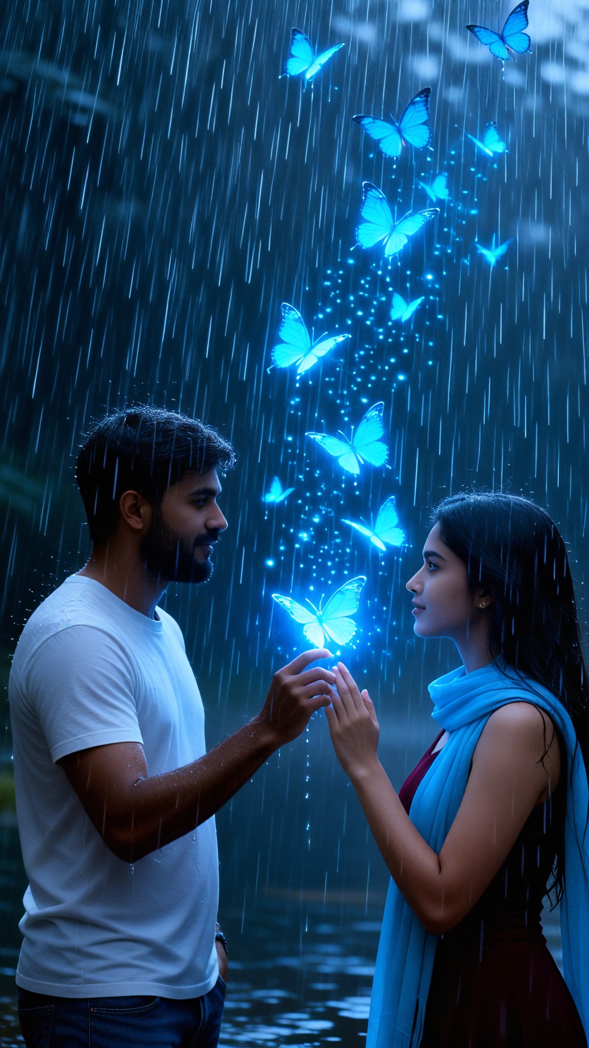 Rain Butterfly Romance image