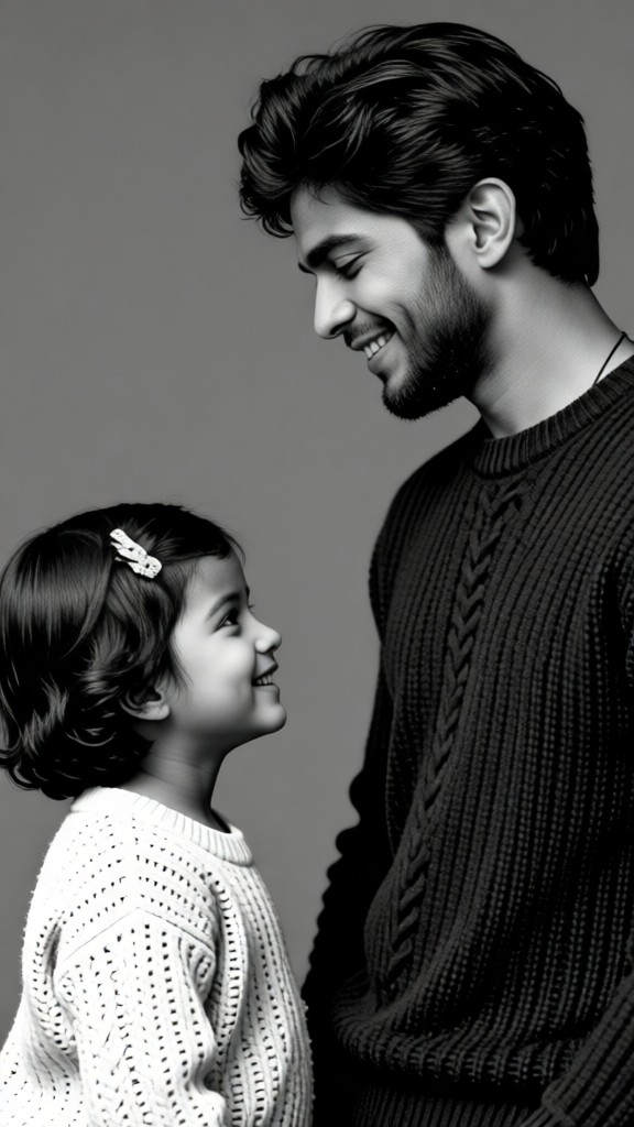 Parent & Child Photo  – Eye Contact Style image