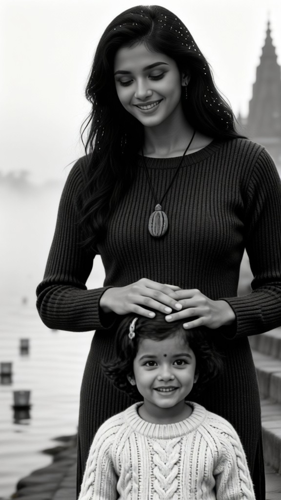Parent & Child Photo – Head Touch Style image