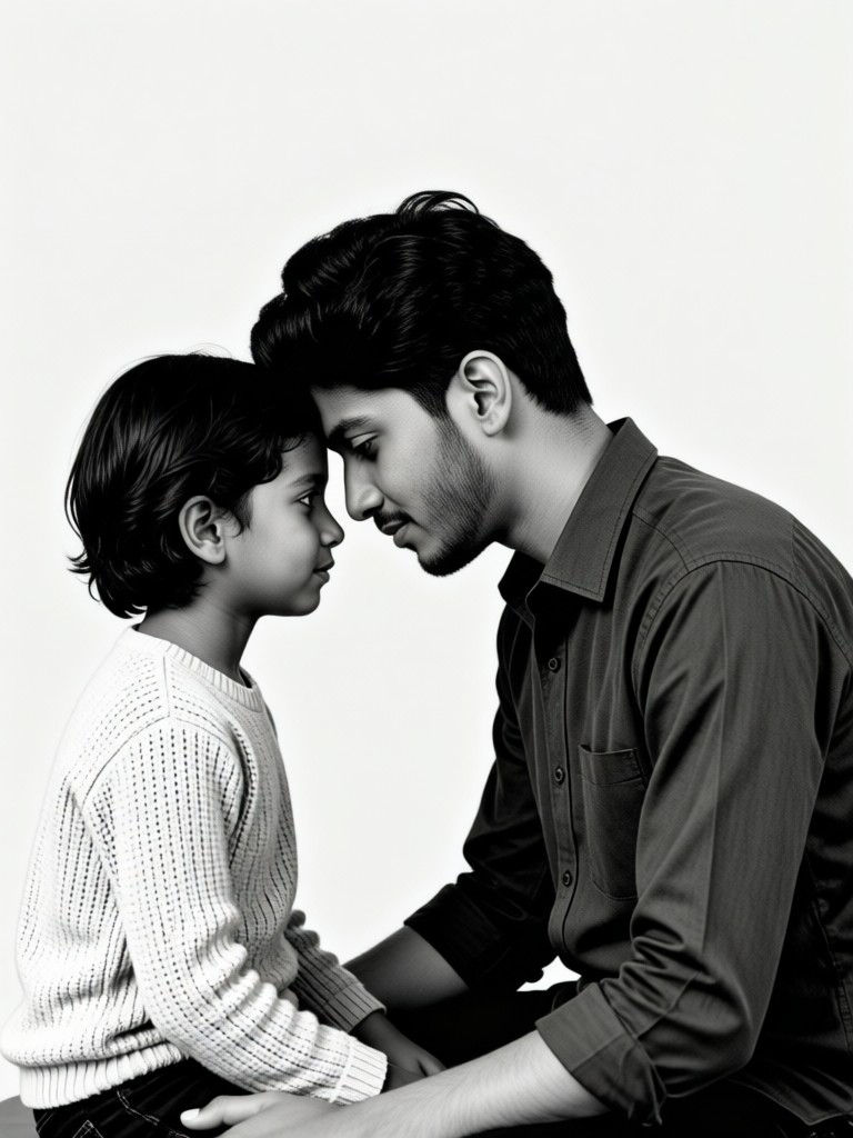 Parent & Child Photo – Close Moment Style image