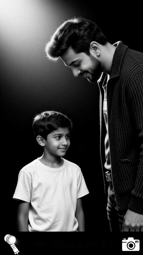 Parent & Child Photo – Forehead Smile Style image