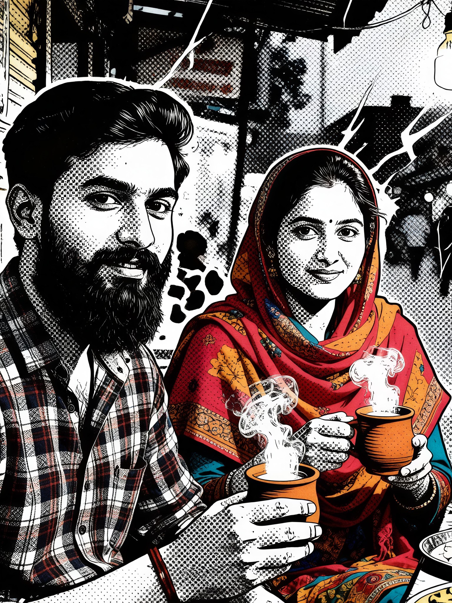 Marvel style Lightning Strike image