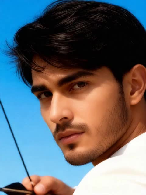 Handsome archery and archery transition image