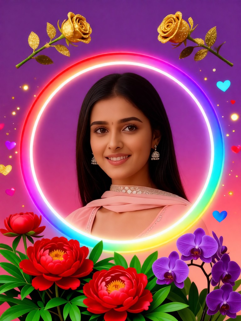 Golden Floral Wealth image