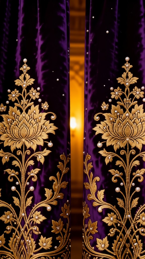 Beauty in the Depths of the Brocade Curtain image