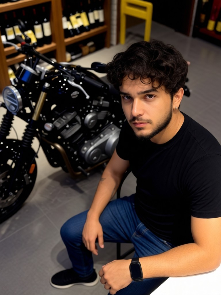 Kamen Rider on a Rainy Night image