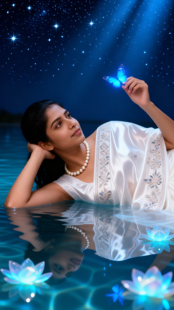 Moonlight Lotus Night image