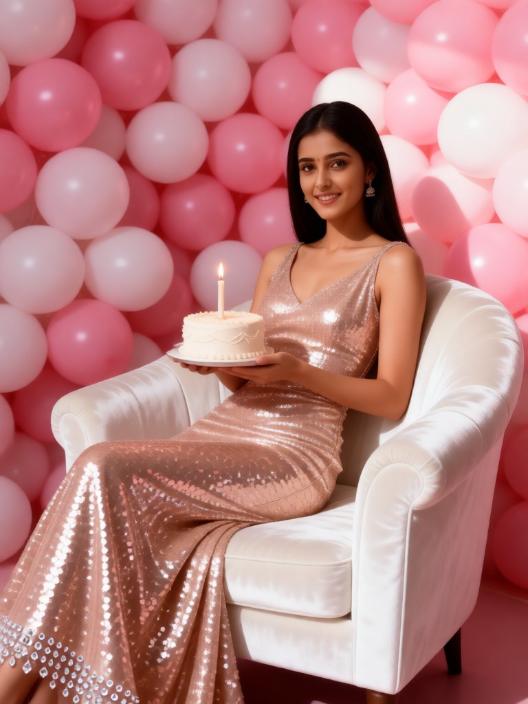 Dreamy Pink Birthday Theme image