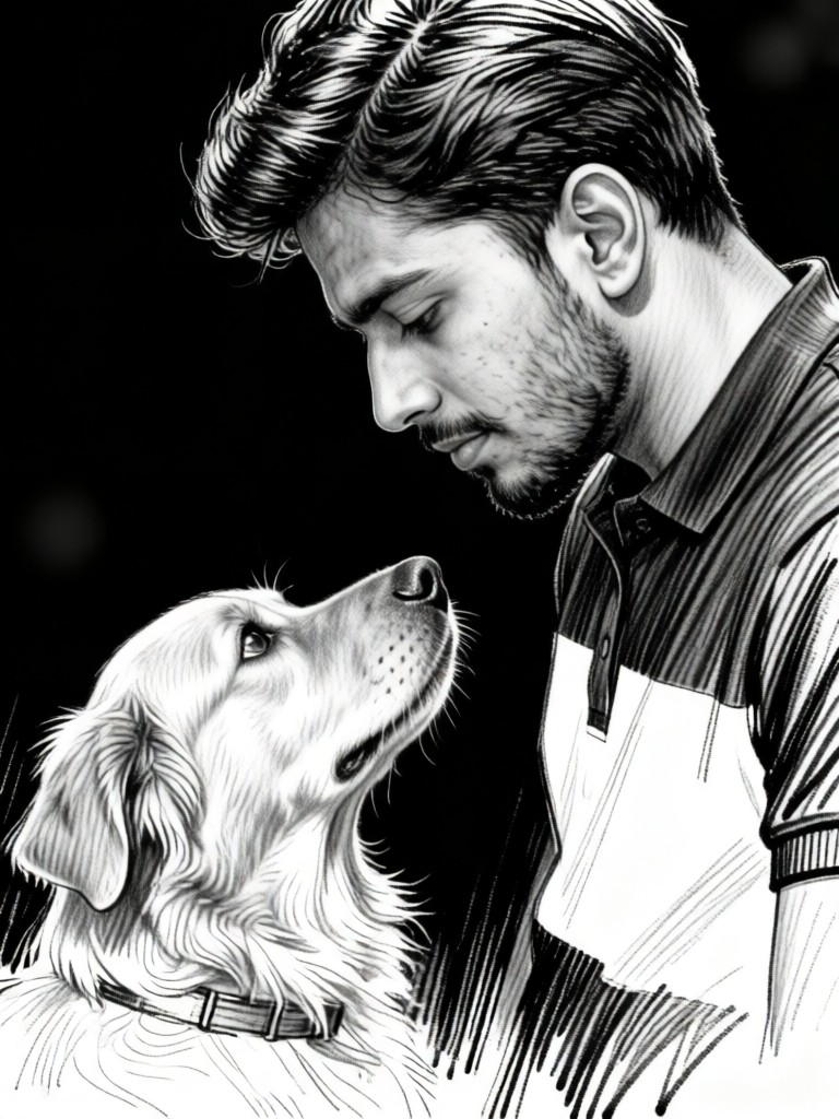 Artistic Side Sketch image