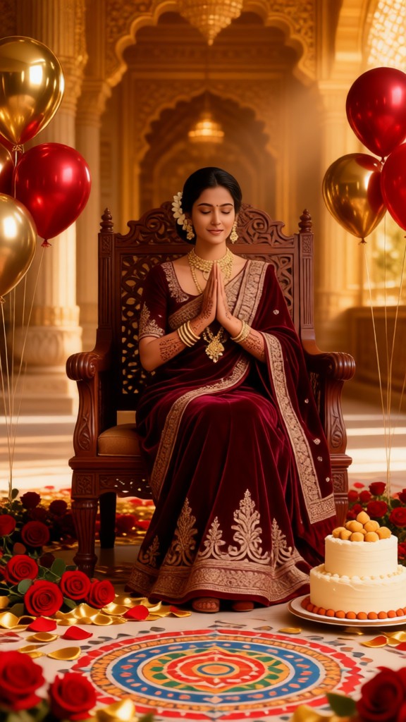 Bollywood Traditional Luxury Birthday Theme image