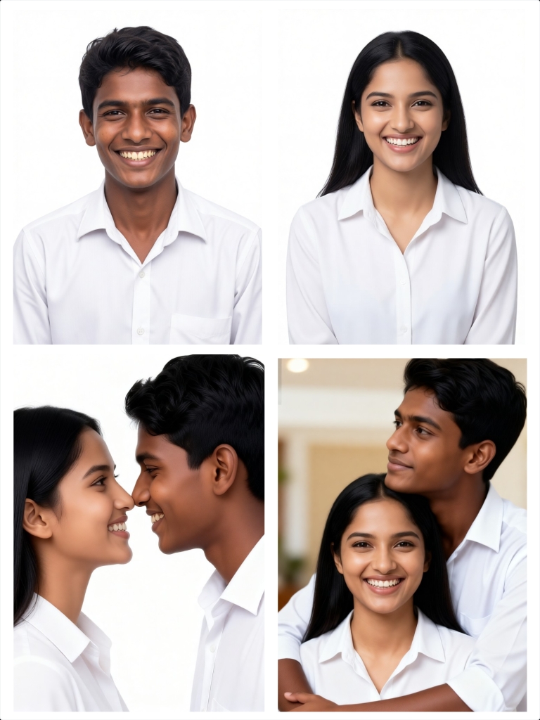 Sweet couple four in a row image