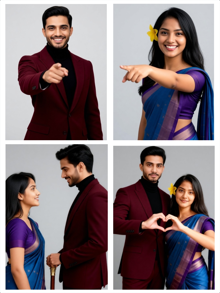 Sweet couple four in a row image