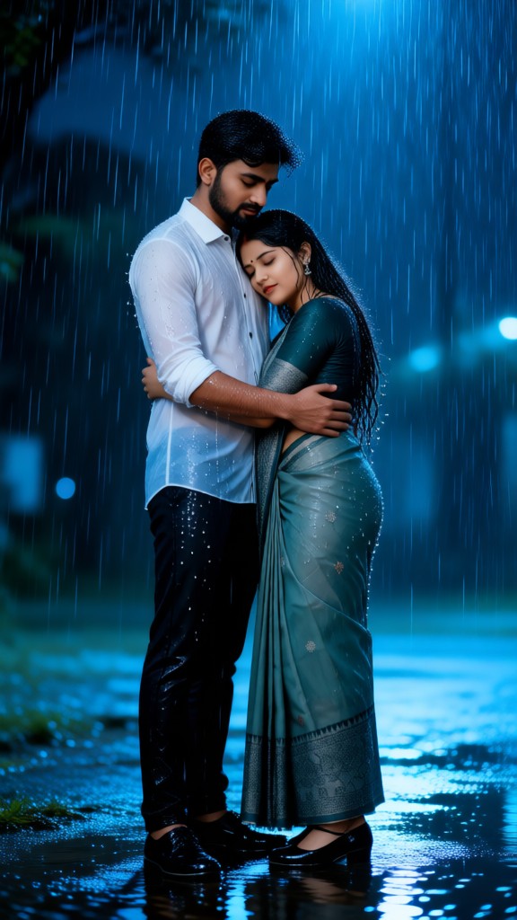 Falling in Love in the Rain image