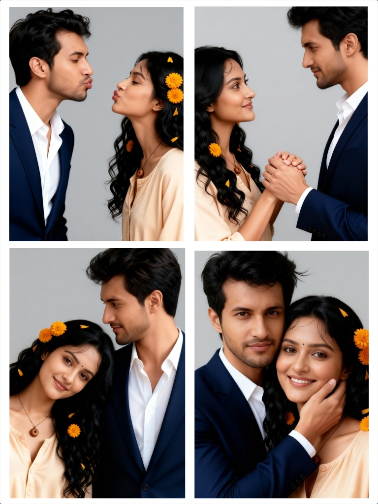 Sweet couple four in a row image