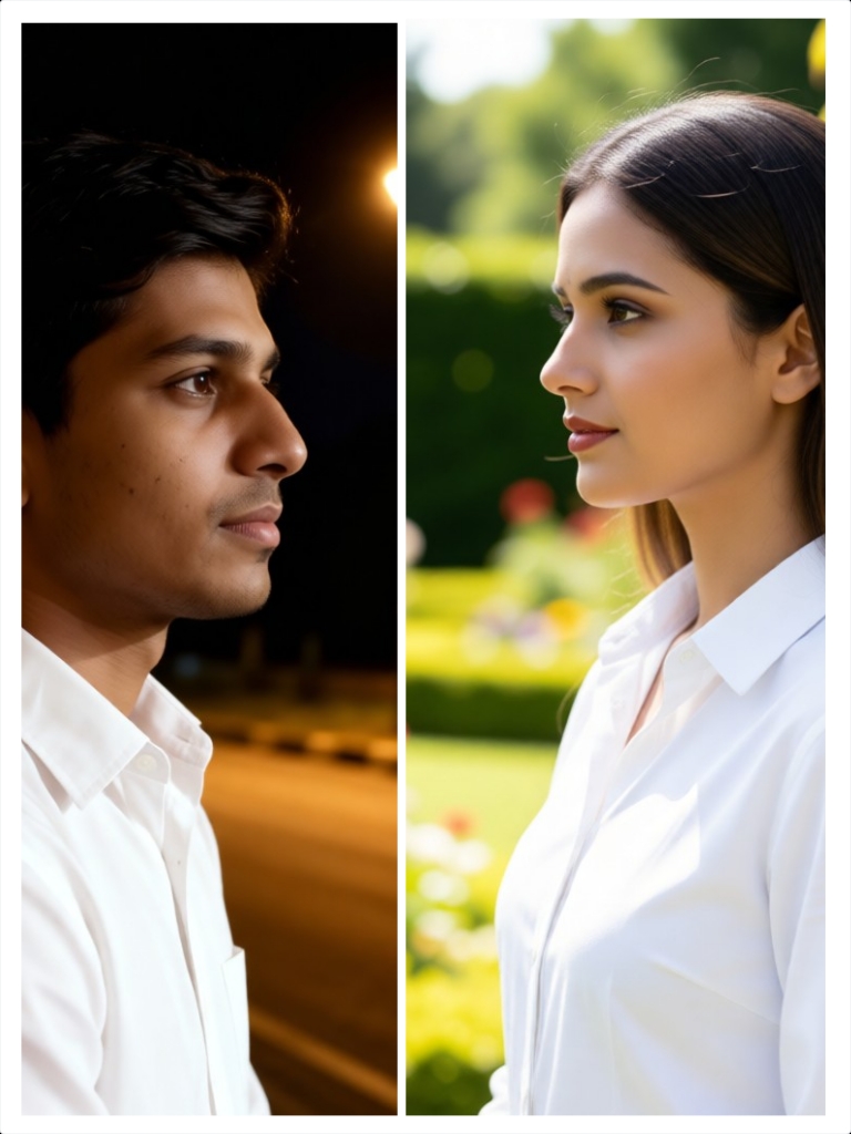 The other party in different time and space image