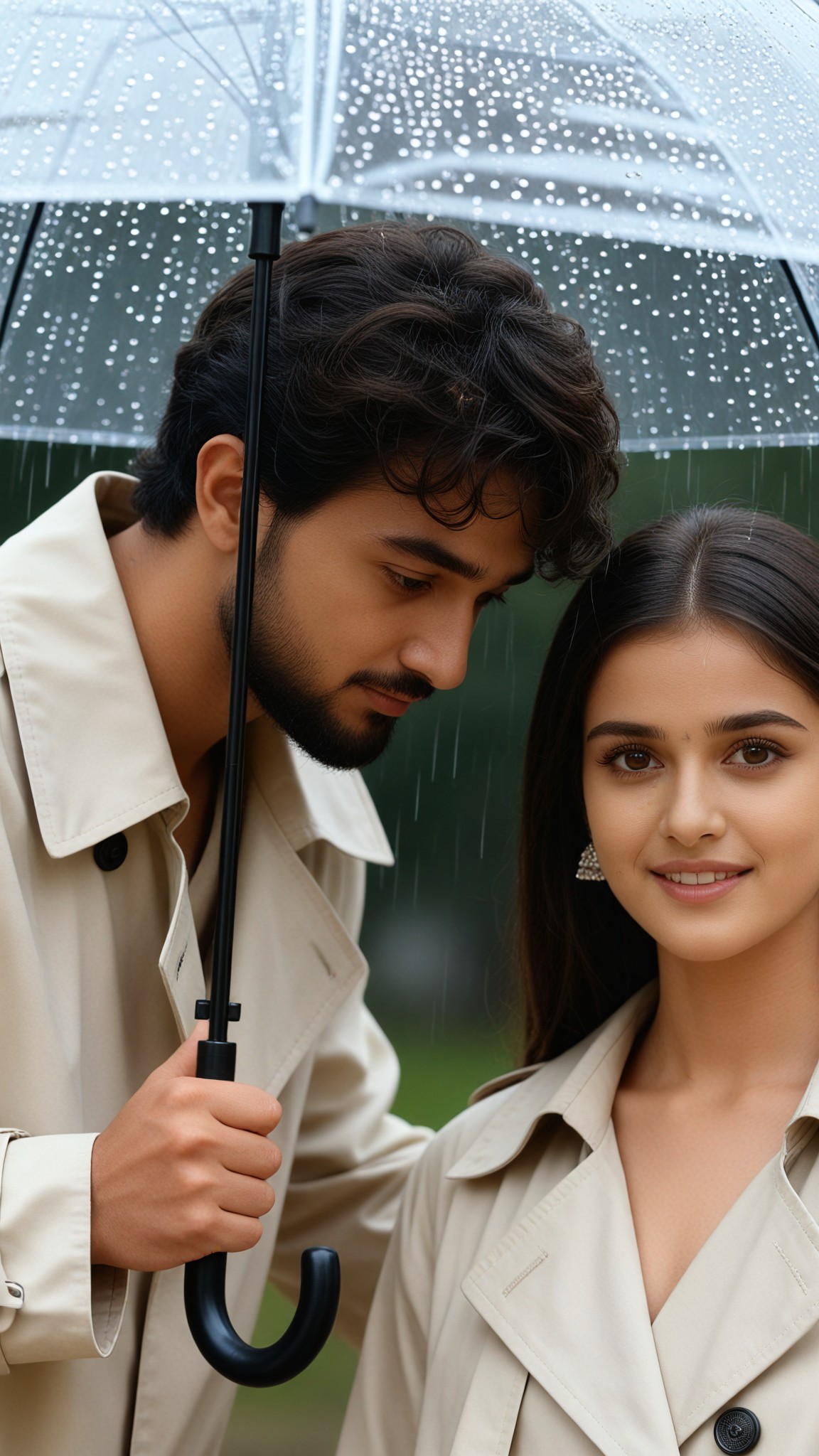 Clear Umbrella Rain image