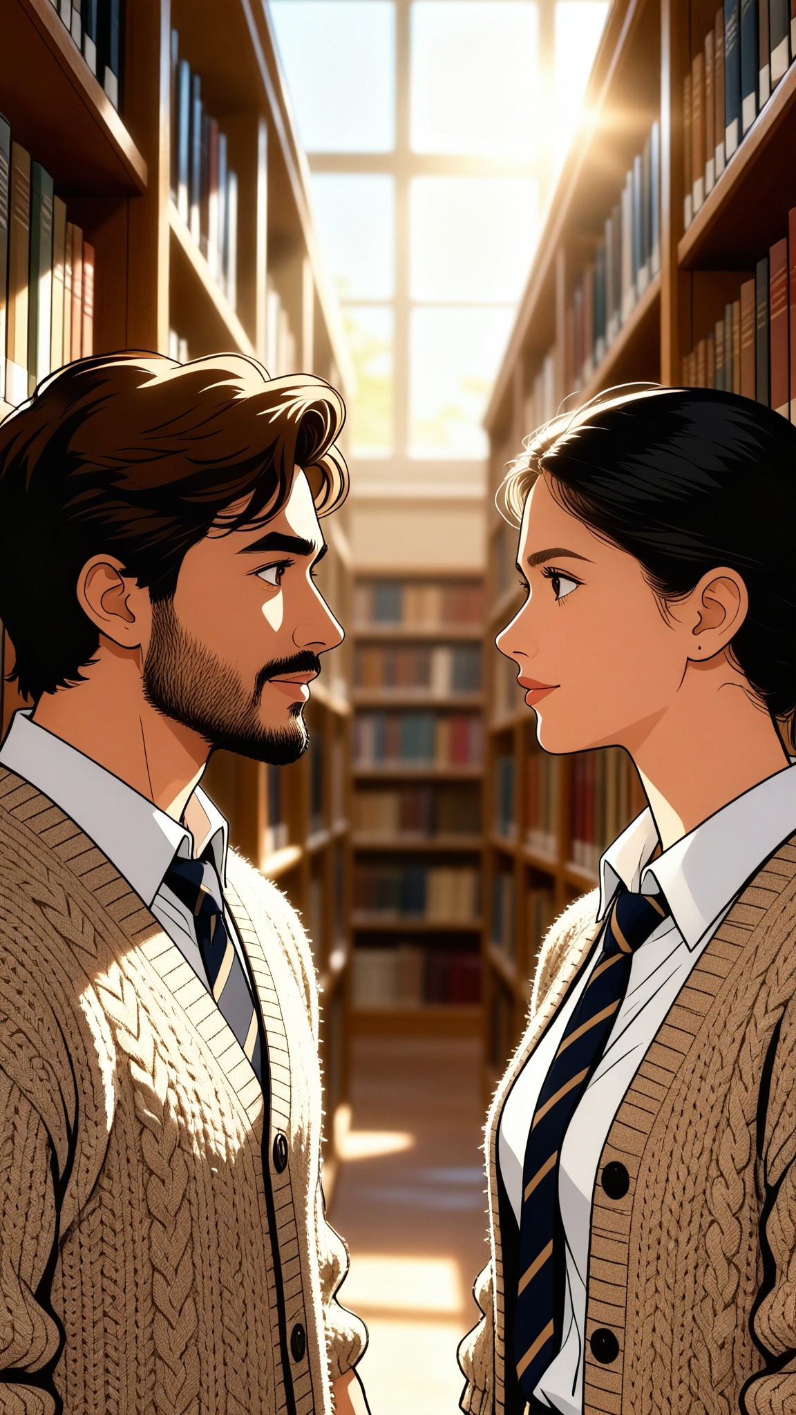 Library Sunlight Manga image