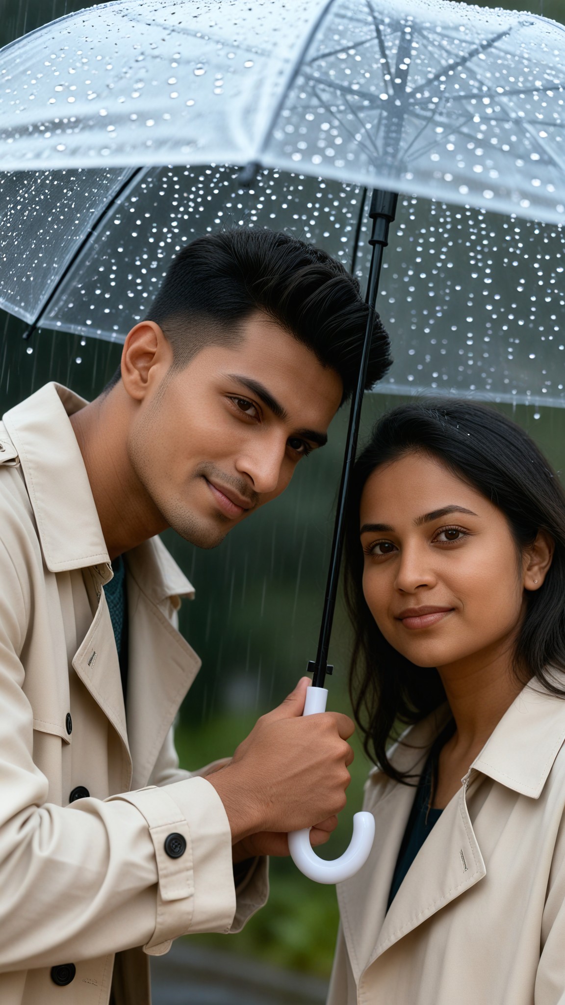 Clear Umbrella Rain image