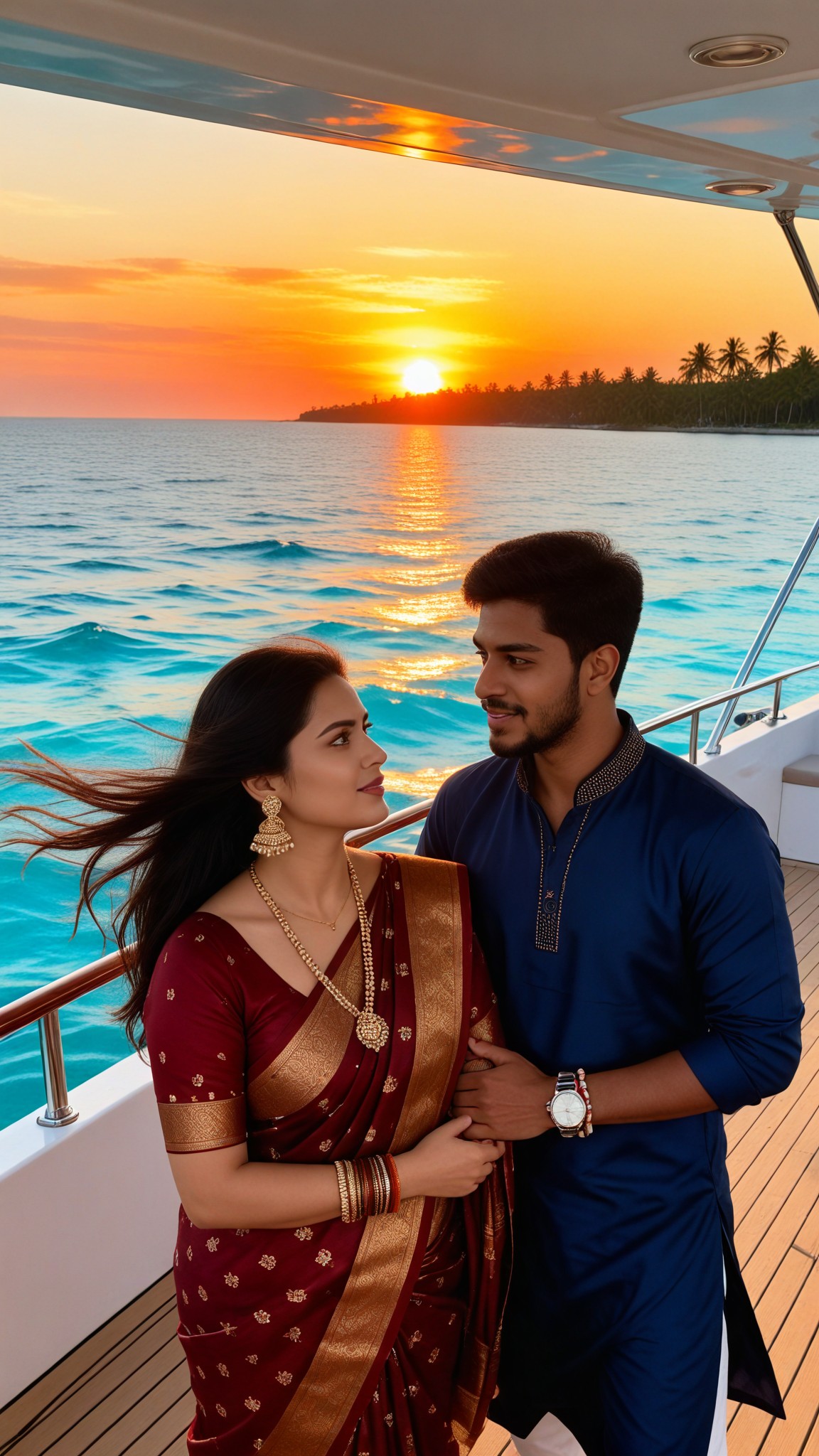 Yacht Jump -couple-pic-3 image