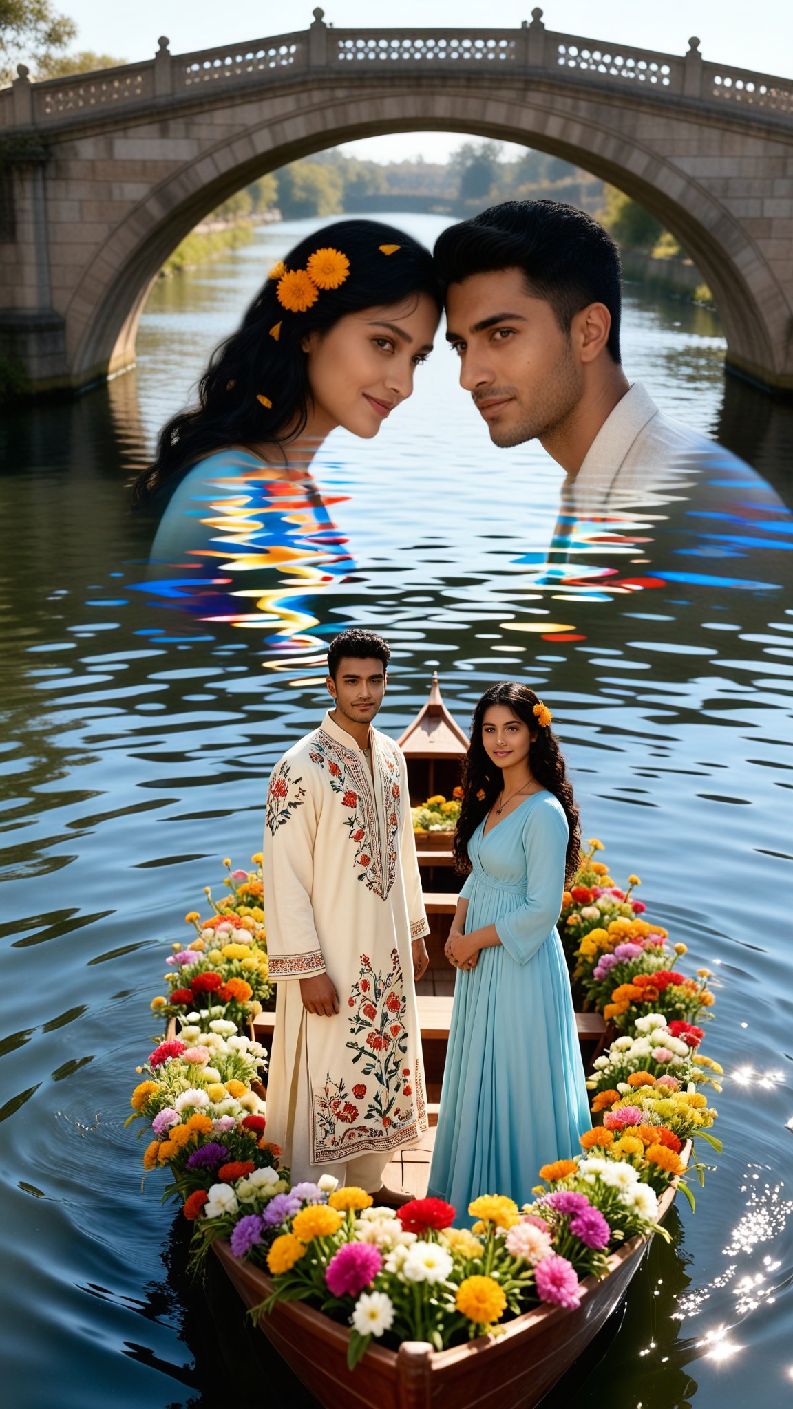 Floral Boat Serenity image