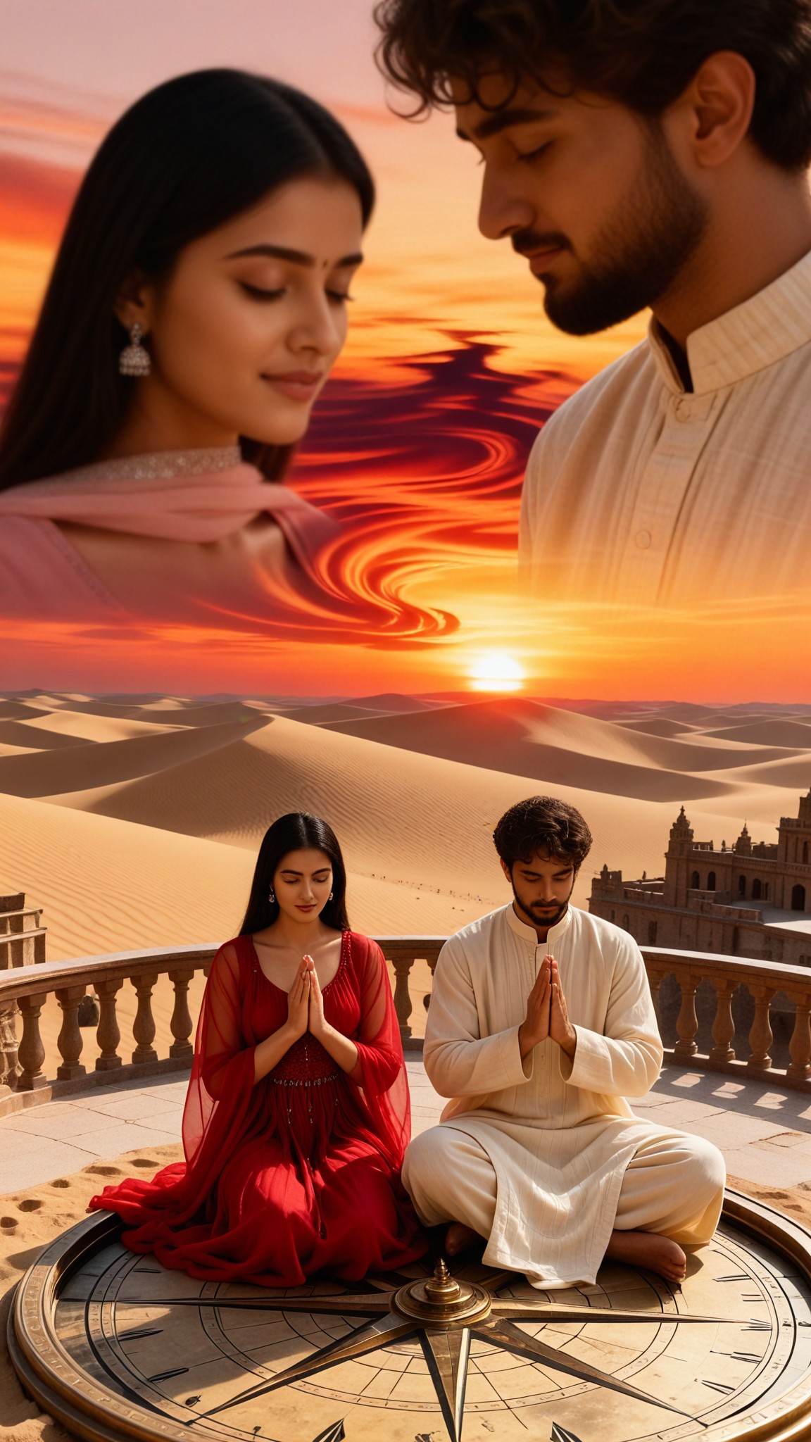 Noir Silhouette Double Exposure image