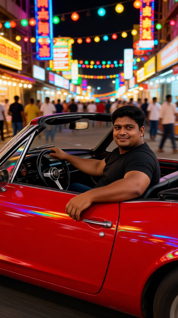 Red Car Cruise image