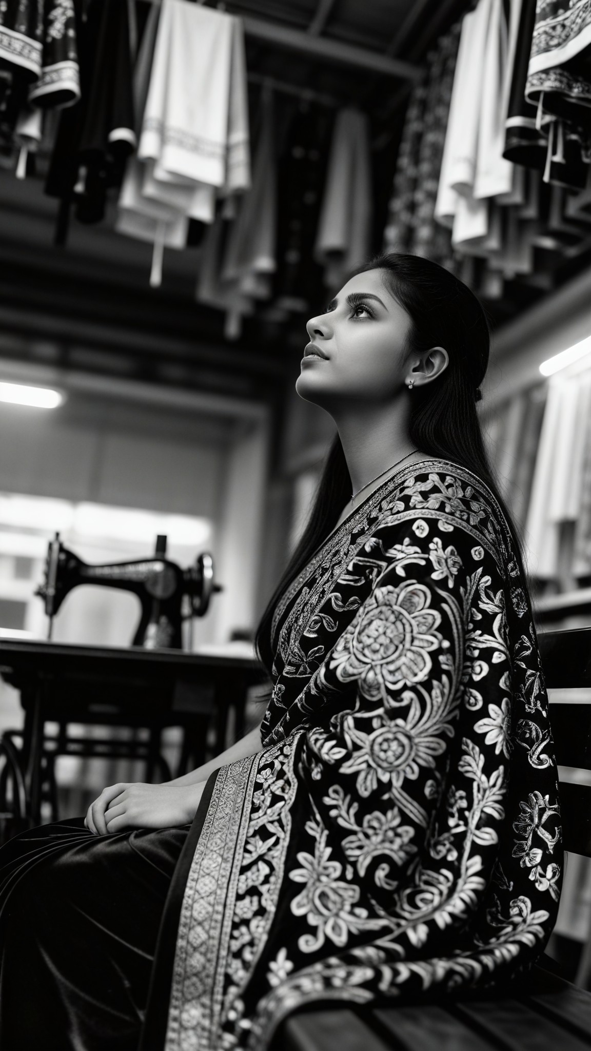 Vintage Tailor B&W image