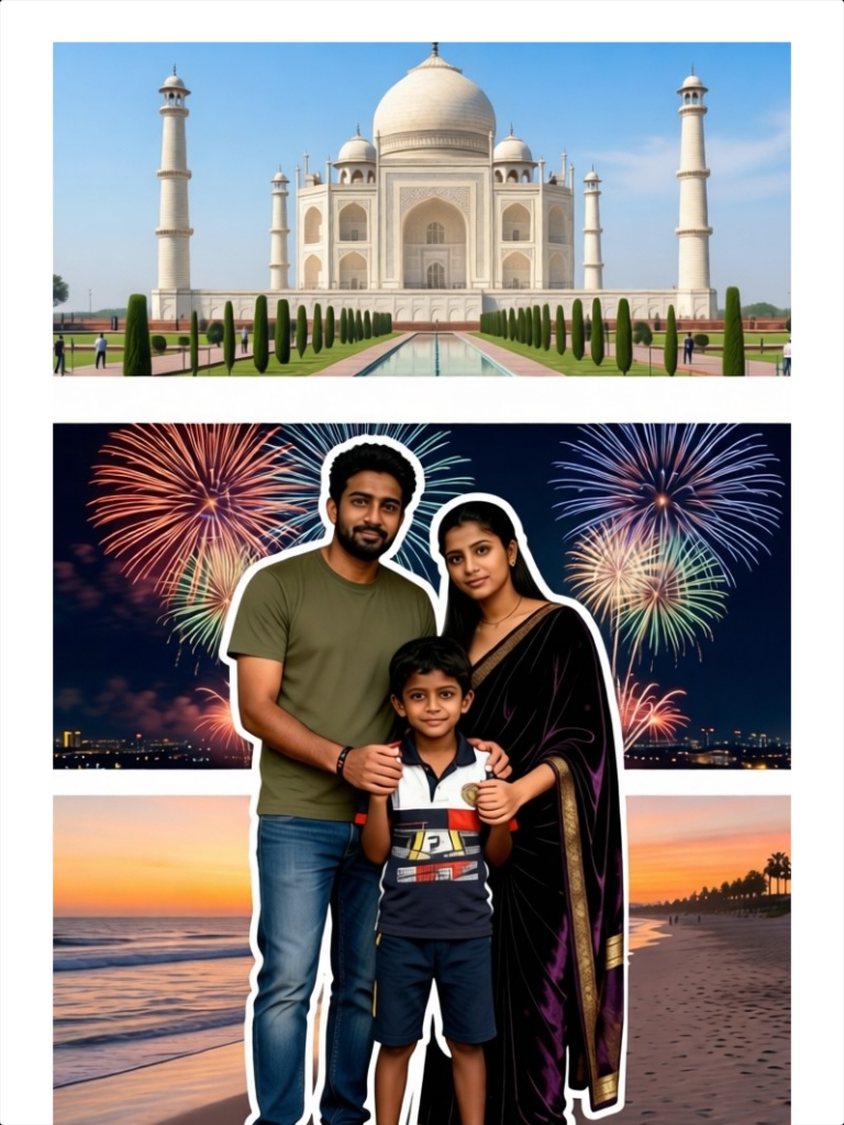 A family traveling together image