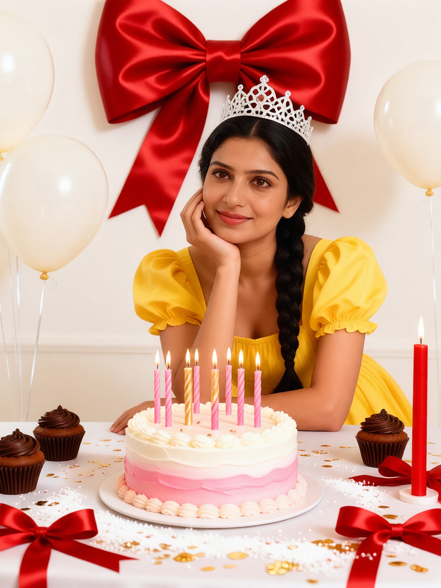 Sweet and Energetic Birthday Portrait image