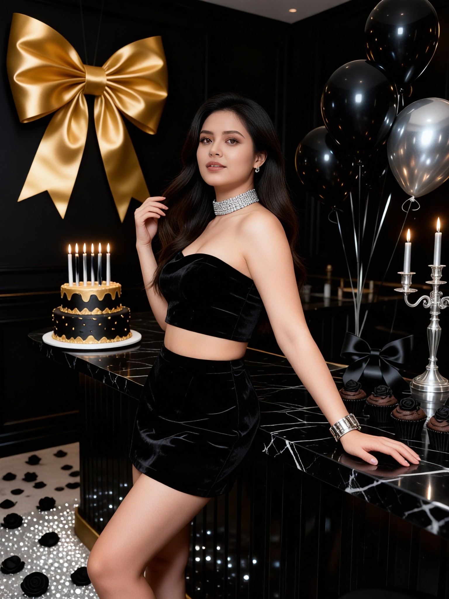 Sweet and Cool Ambiance Birthday Portrait image
